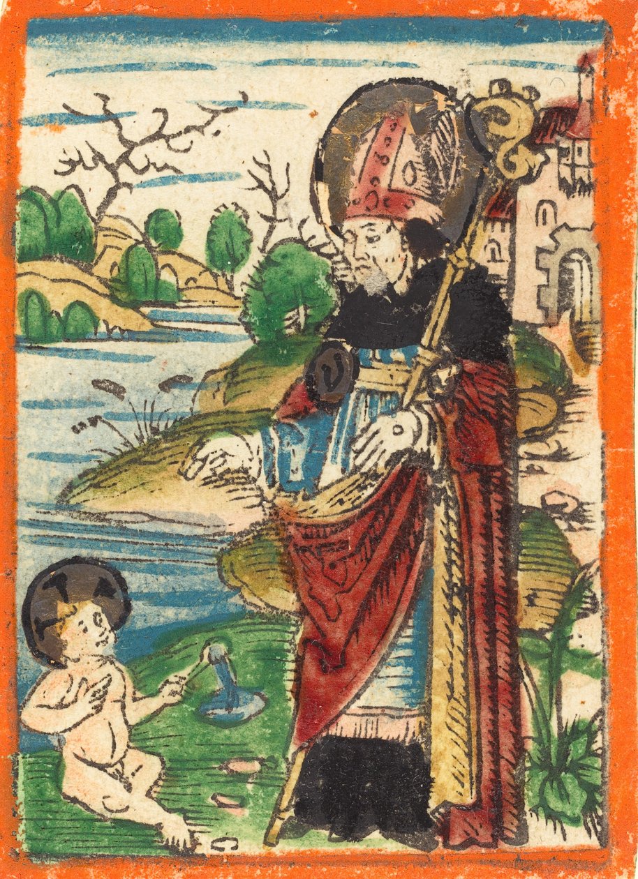 Św. Augustyn, 14801490. autorstwa Unbekannt
