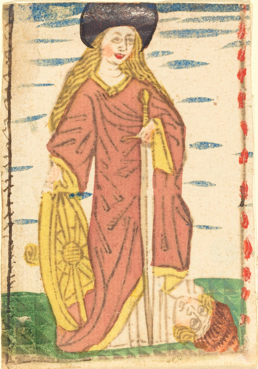 Święta Katarzyna Aleksandryjska, 14601470. autorstwa Unbekannt