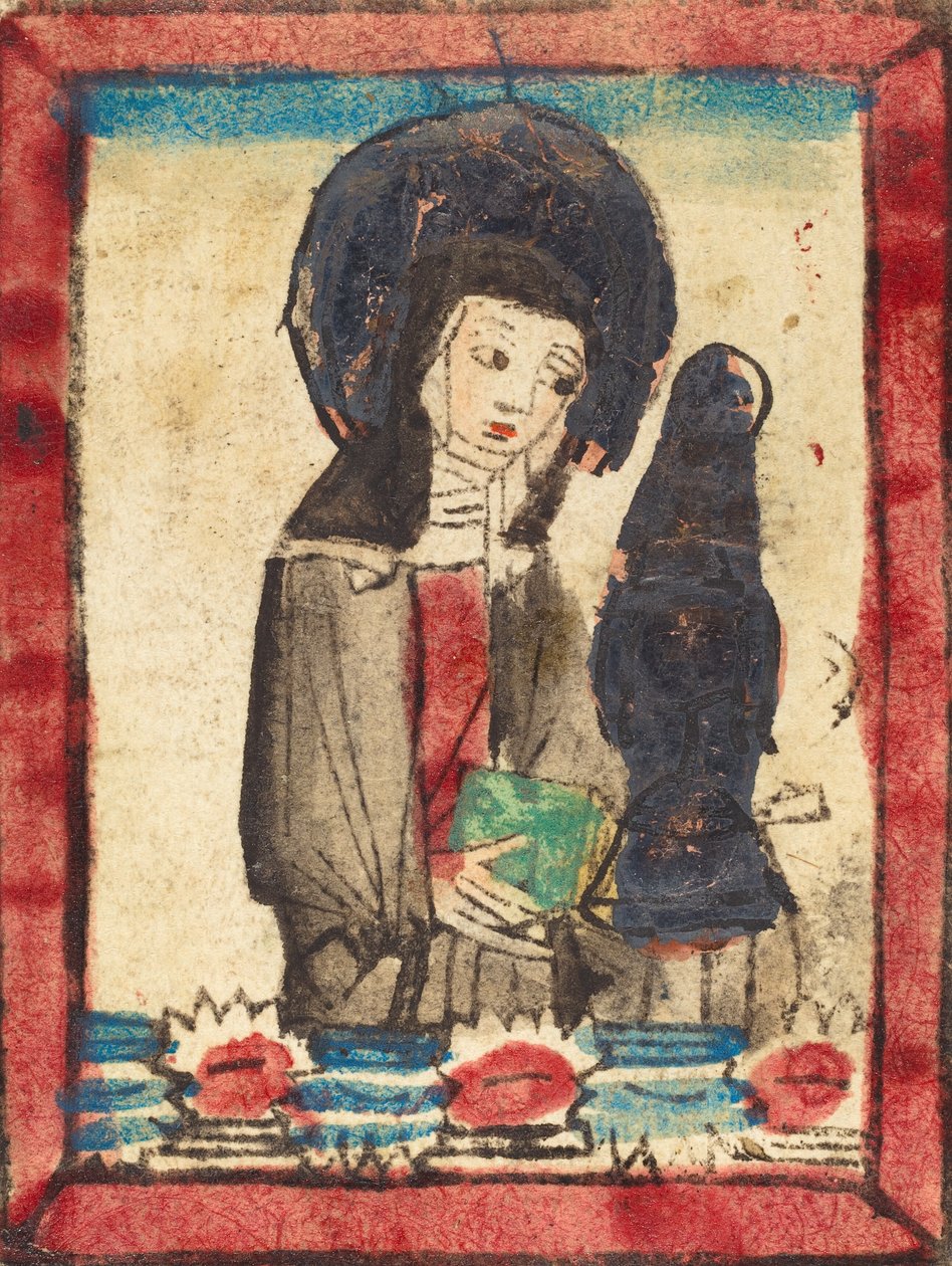 Św. Klara z Asyżu, 14501470. autorstwa Unbekannt