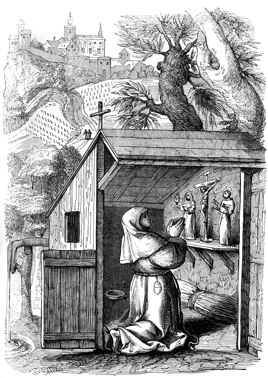 Św. Colette 1381-1447, ok. XVI w. 1849 r. autorstwa Unbekannt