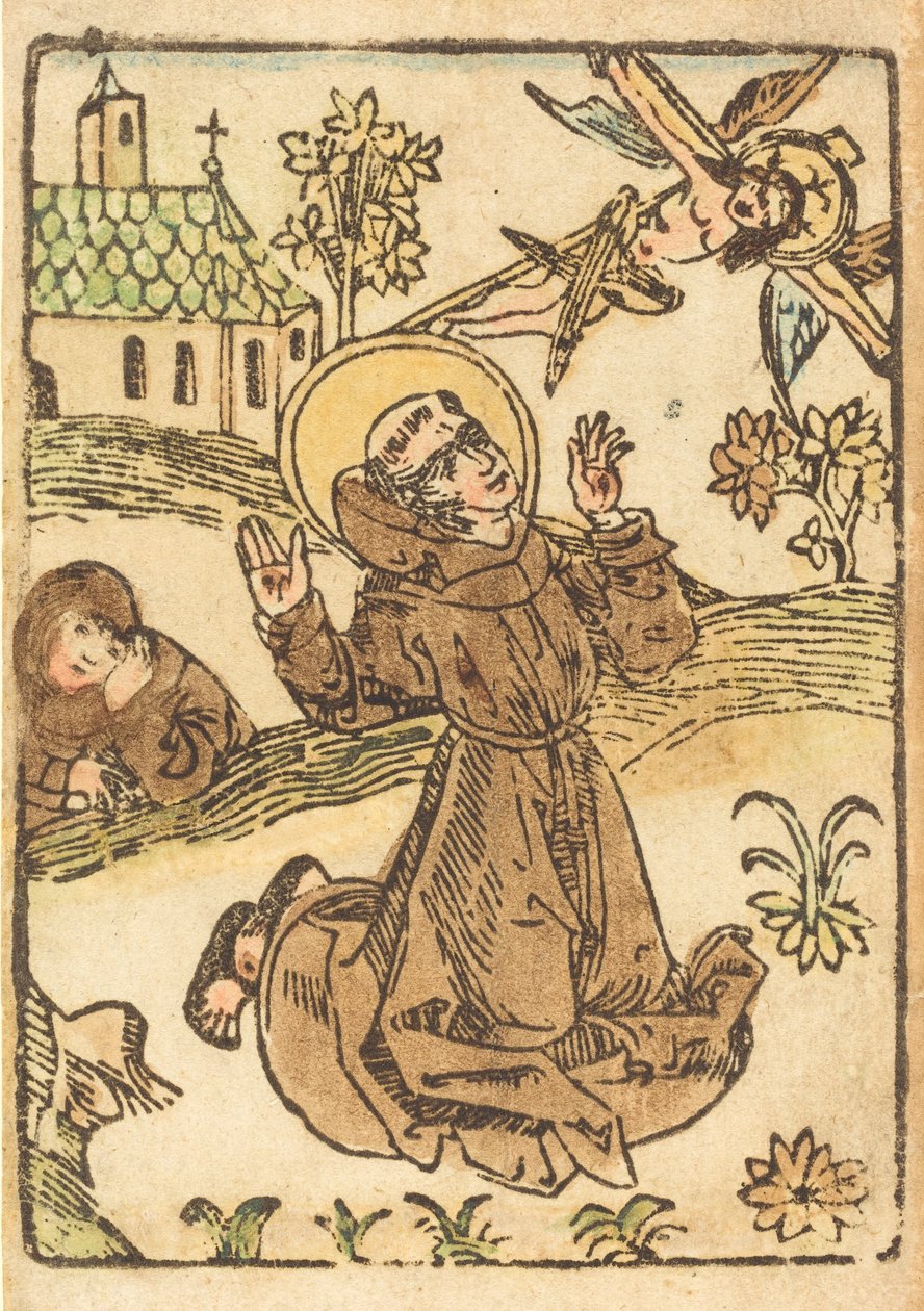Stygmaty św. 1480. autorstwa Unbekannt
