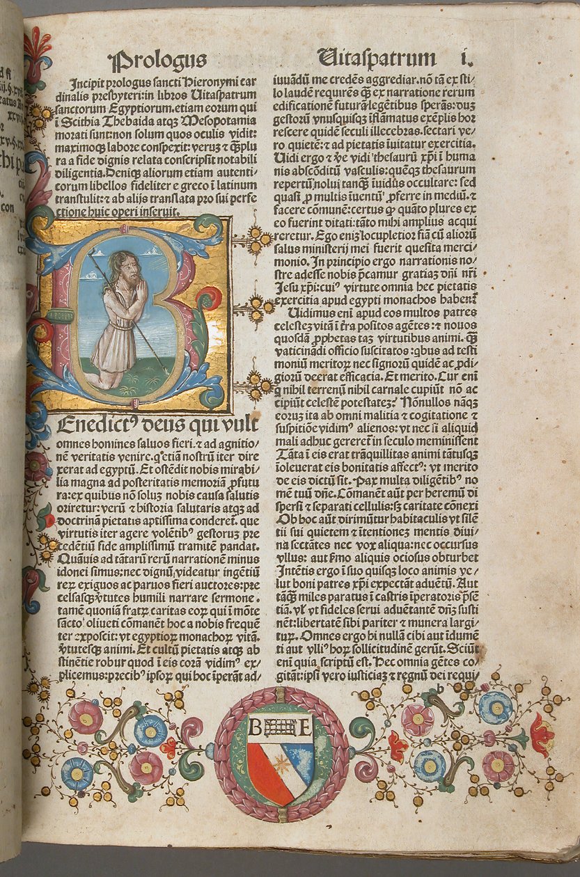 Żywoty Ojców św. Hieronima, włoski, 1483. autorstwa Unbekannt