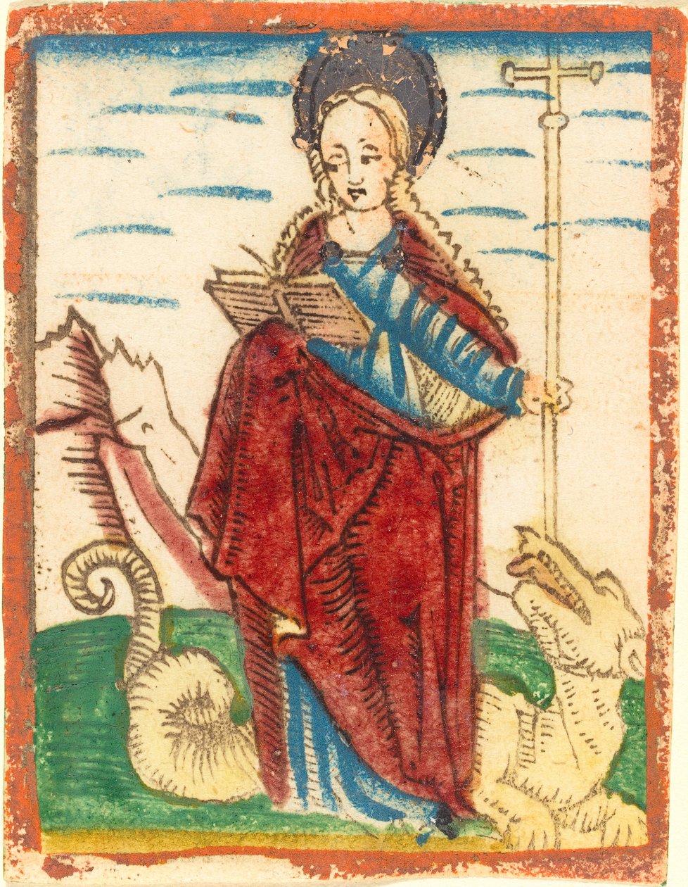 Św. Małgorzata, 14801490. autorstwa Unbekannt