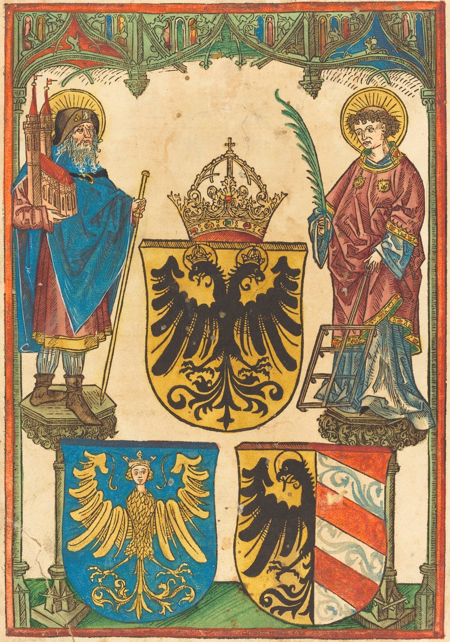 Św. Sebaldus i Św. 1480. autorstwa Unbekannt