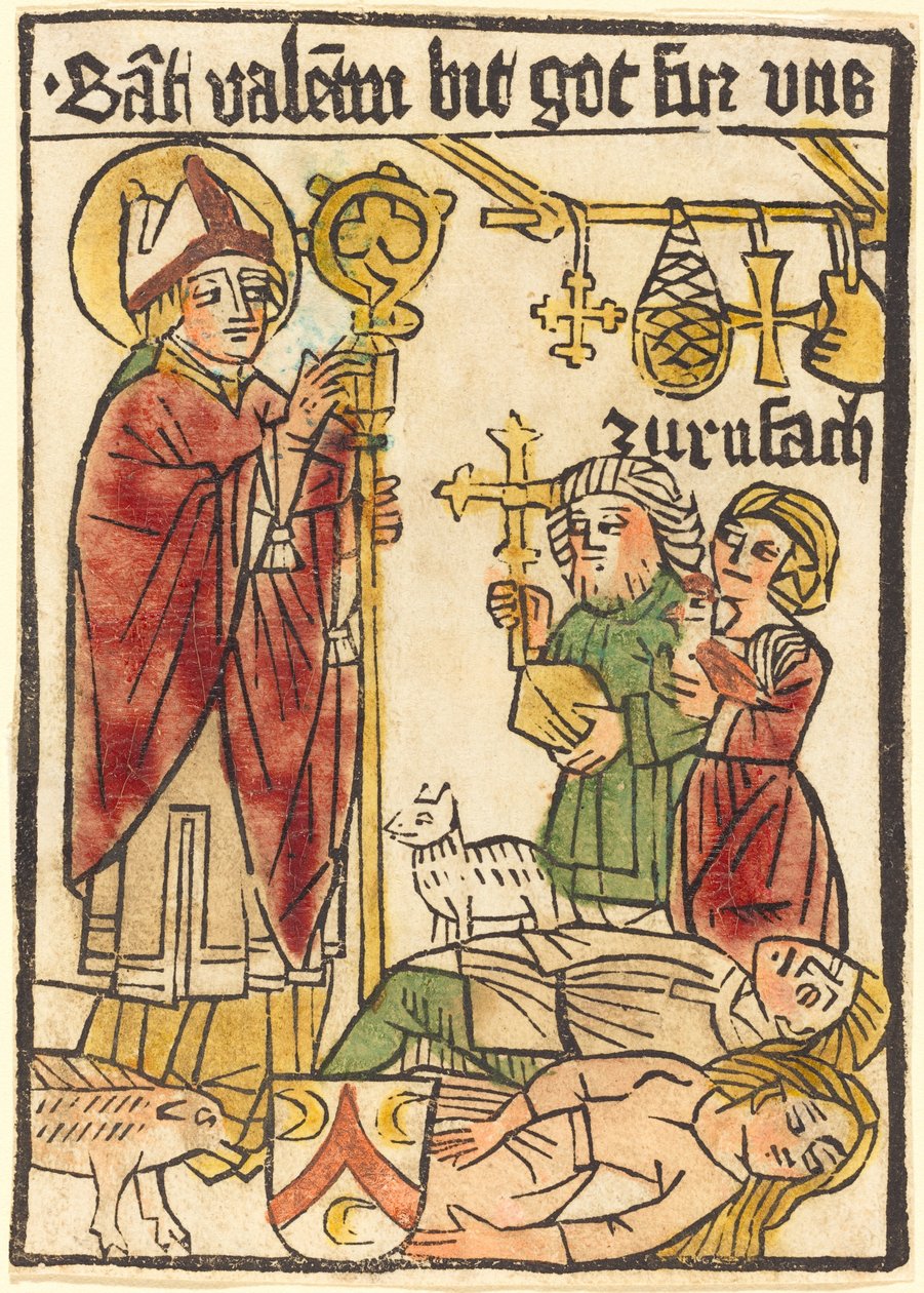 Święty Walenty, 14701480. autorstwa Unbekannt