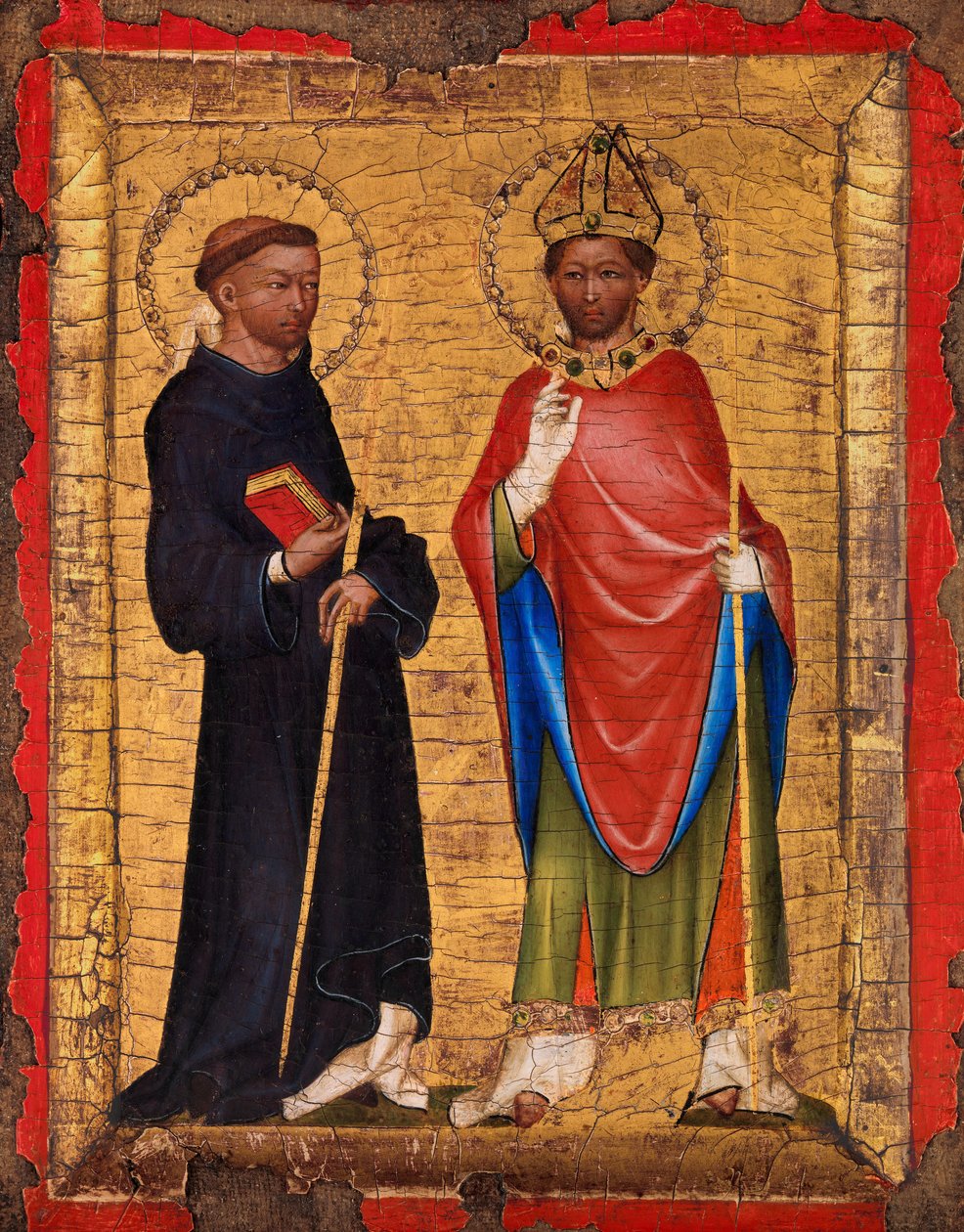 Św. Prokopa i Wojciecha, ok. 1 1340-50. autorstwa Unbekannt