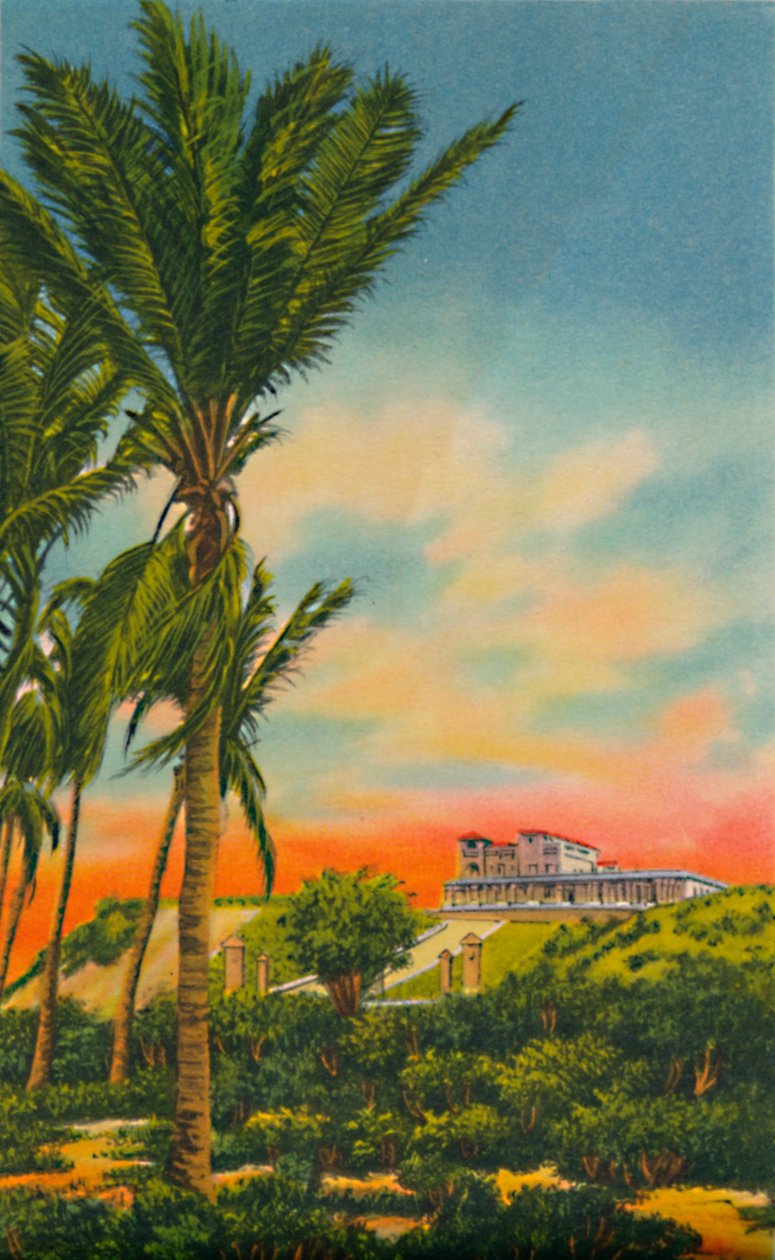 Zamek Salgar. 20 minut od Barranquilla, c1940 autorstwa Unbekannt