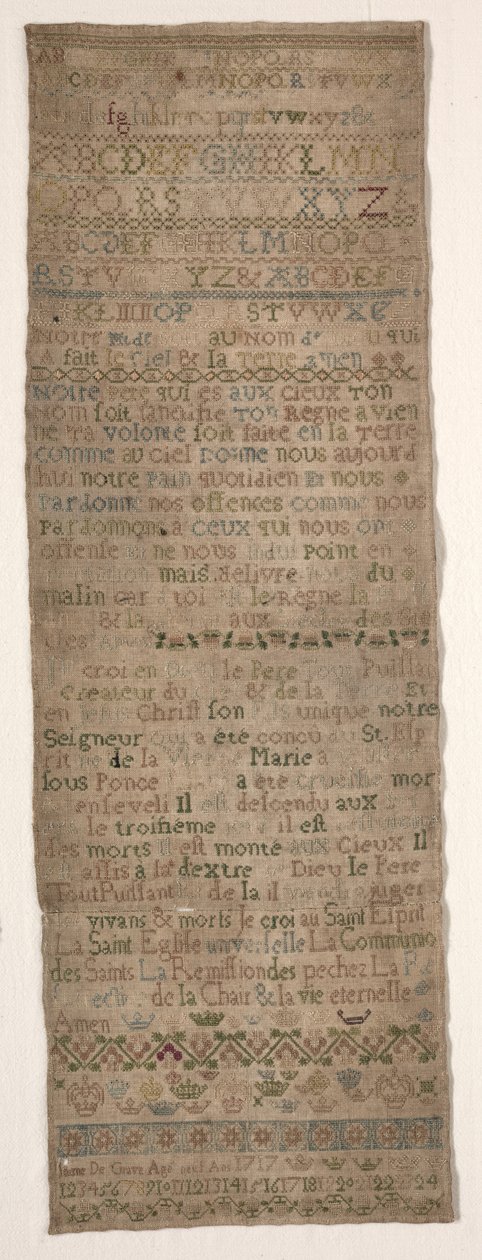 Próbnik, 1717. autorstwa Unbekannt