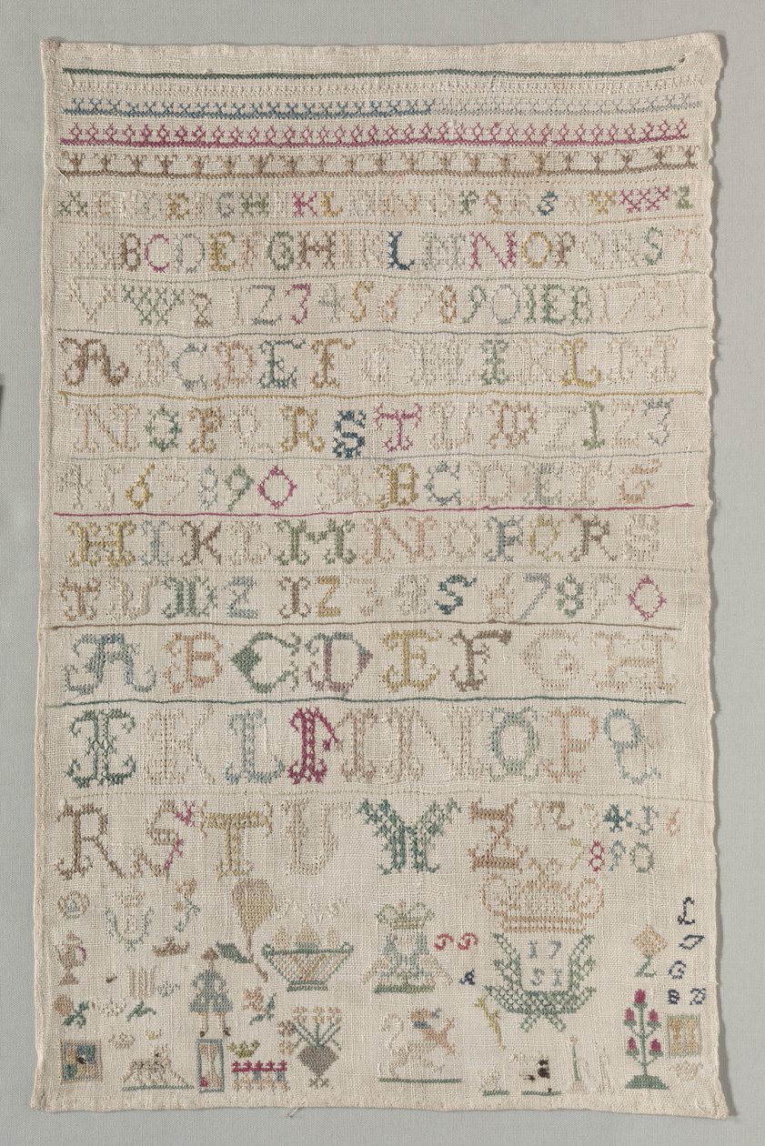 Próbnik, 1751. autorstwa Unbekannt