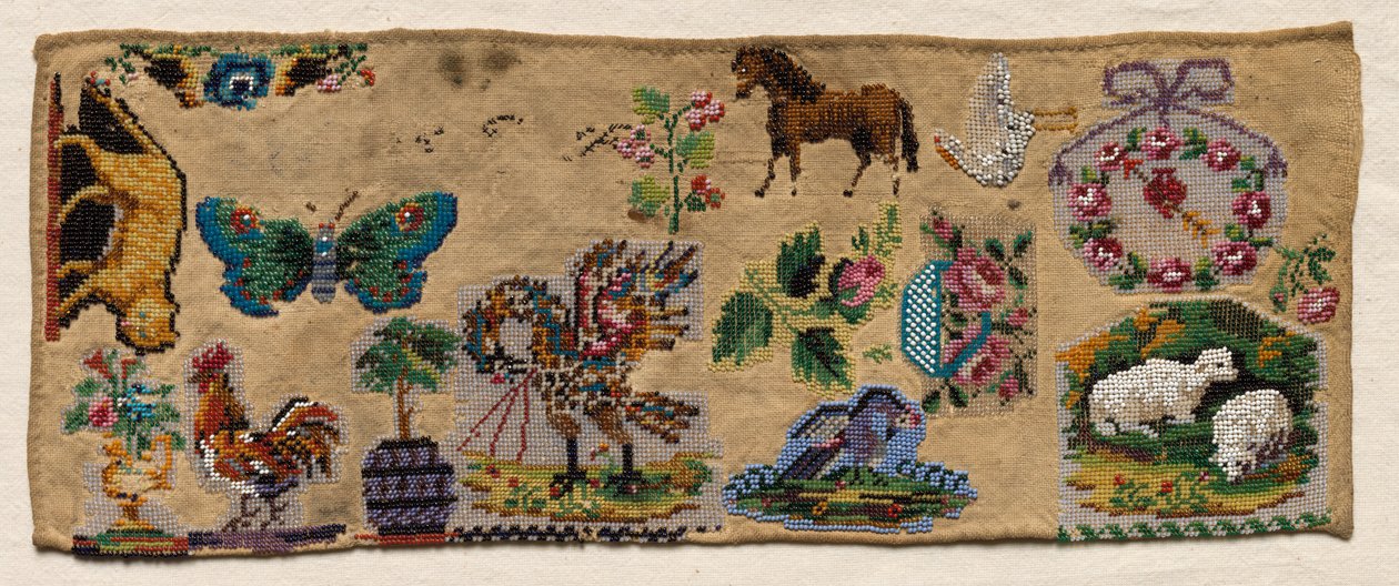 Fragment próbnika, XIX w. autorstwa Unbekannt