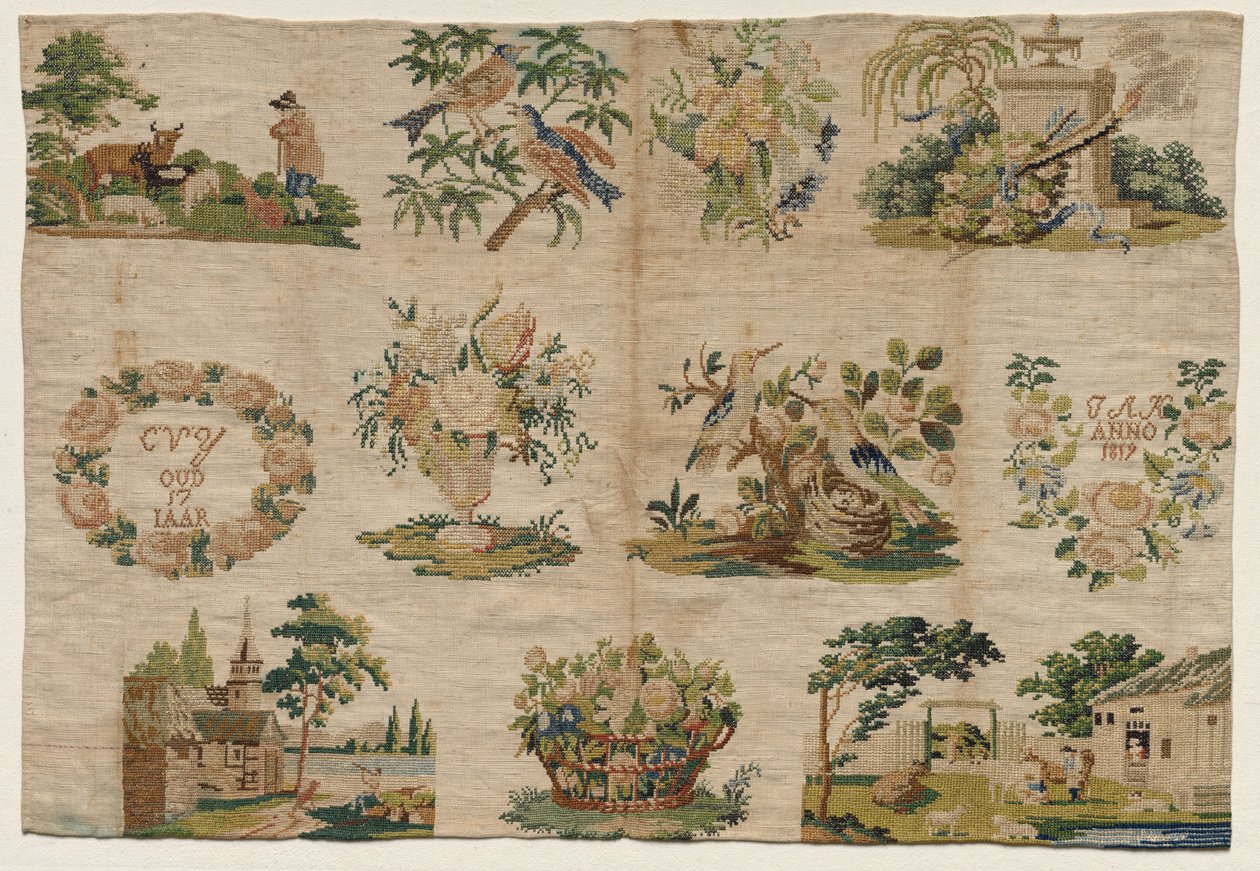 Fragment próbnika, 1819. autorstwa Unbekannt