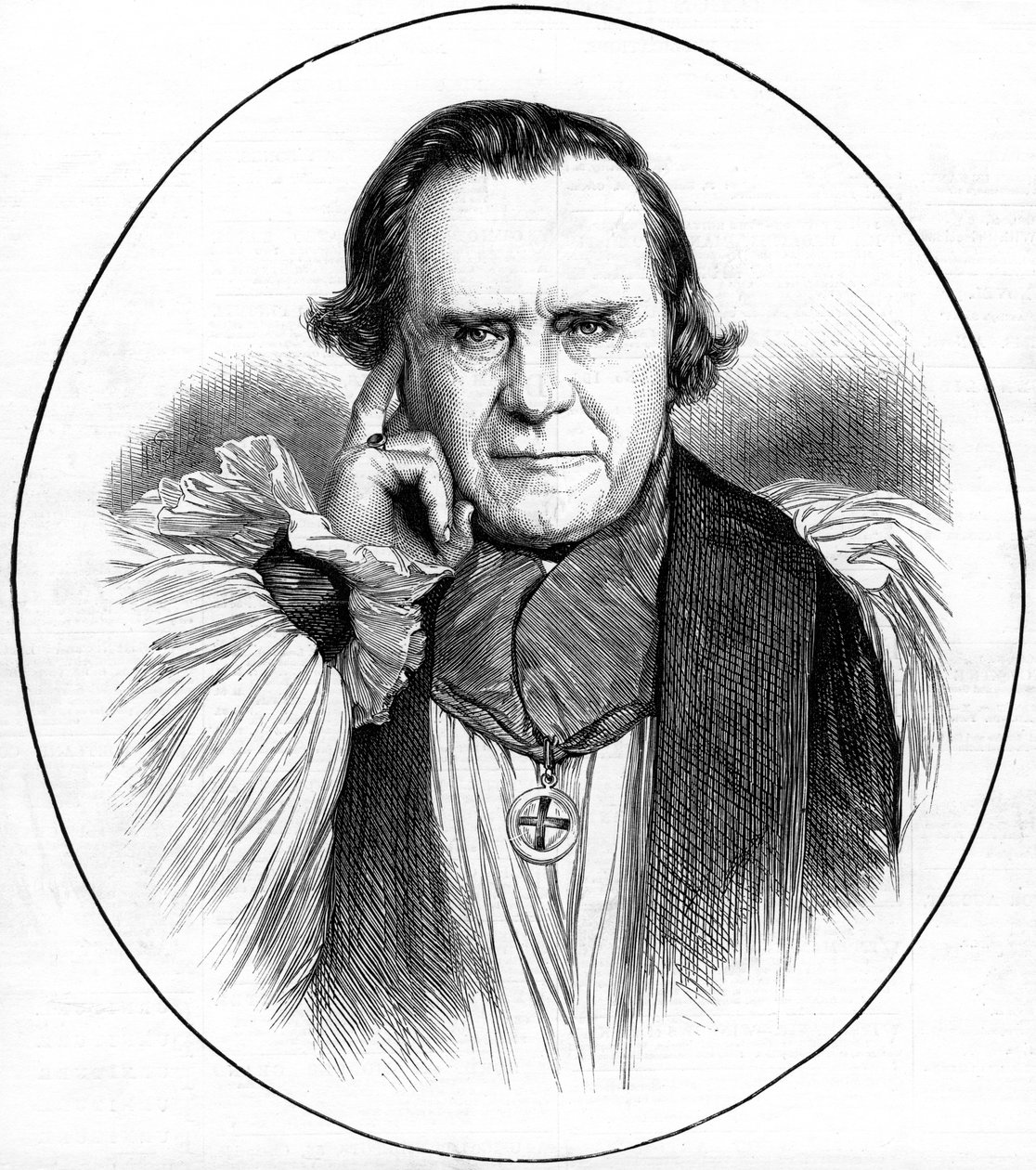 Samuel Wilberforce, prałat angielski, 1873 autorstwa Unbekannt