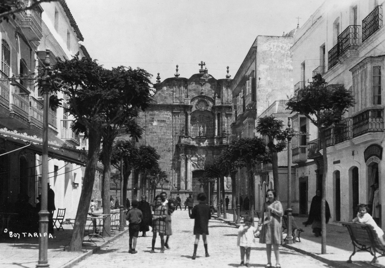 Kościół San Mateo, Tarifa, Andaluzja, Hiszpania, c1920-c1930 autorstwa Unbekannt