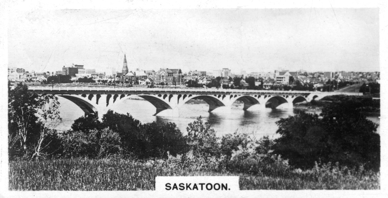 Saskatoon, centralny Saskatchewan, Kanada, ok. 1920 r. autorstwa Unbekannt