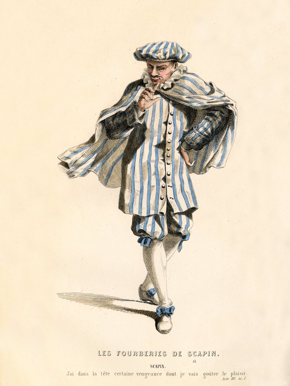 Scapin, 1868. autorstwa Unbekannt