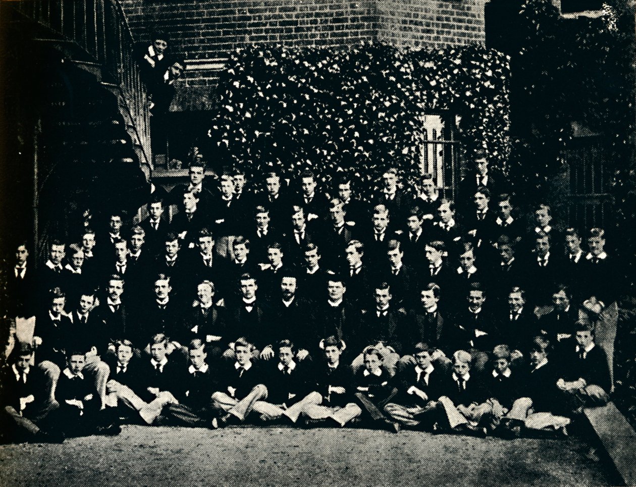 Dom Szkolny, Harrow, 1887, 1945. autorstwa Unbekannt