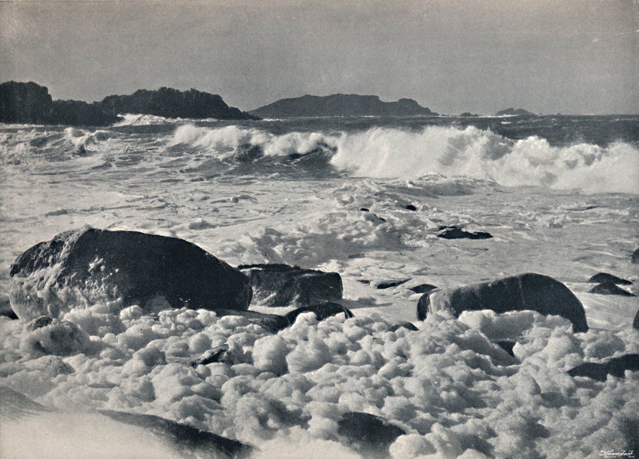 Wyspy Scilly - Hell Bay, Bryher, 1895 autorstwa Unbekannt