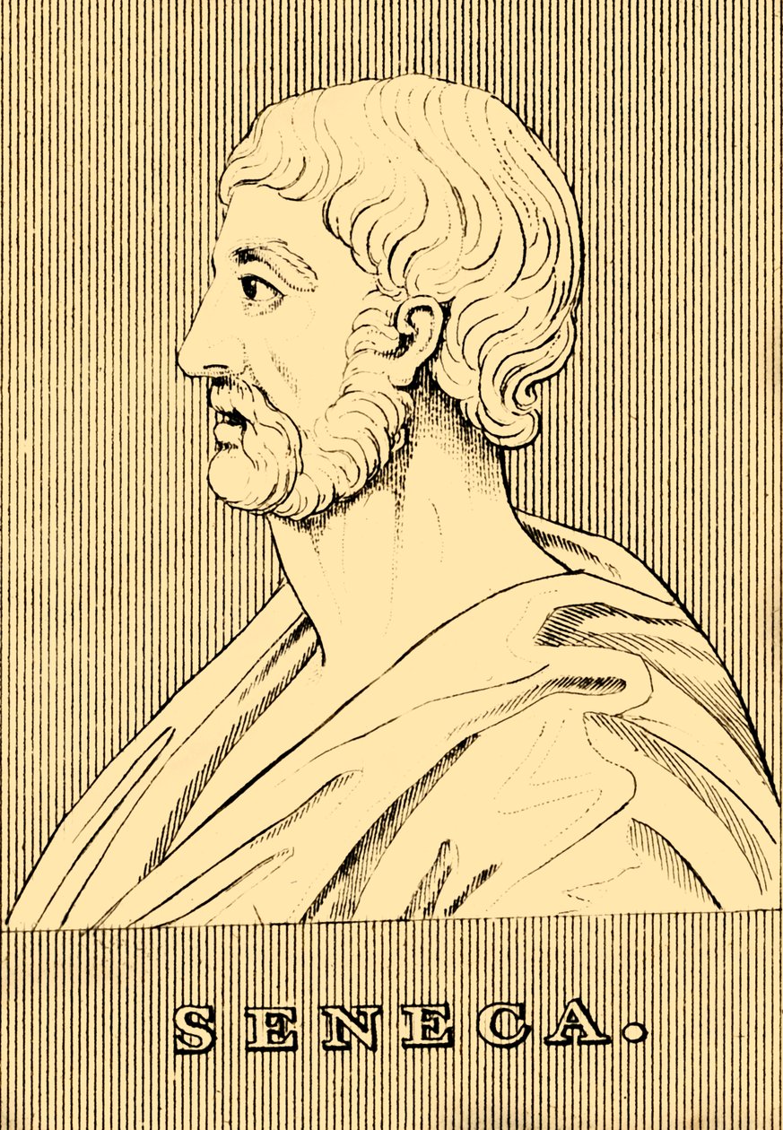 Seneka, c4 pne-AD 65, 1830. autorstwa Unbekannt