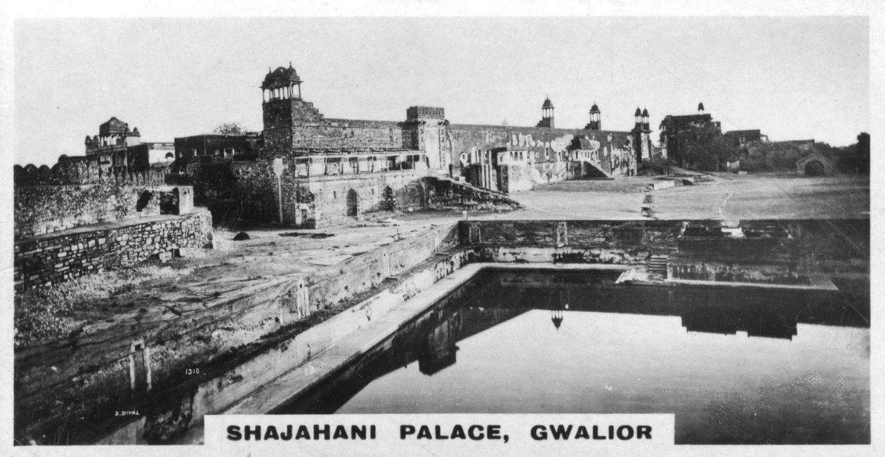 Pałac Shajahani, Gwalior, Indie, ok. 1925 r. autorstwa Unbekannt