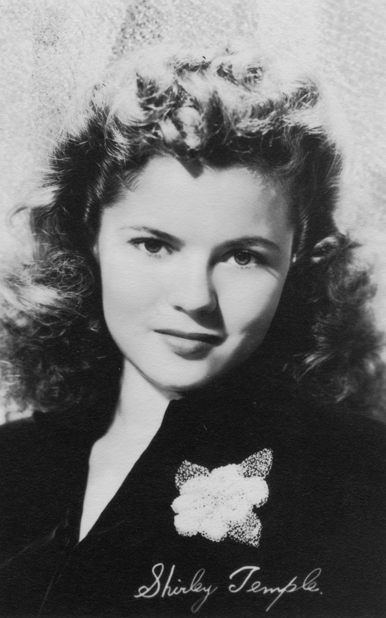 Shirley Temple b1928, amerykańska aktorka, c1940 autorstwa Unbekannt