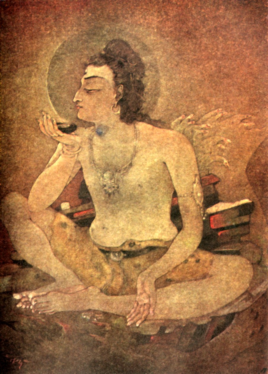 „Shiva pije truciznę świata”, 1920. autorstwa Unbekannt