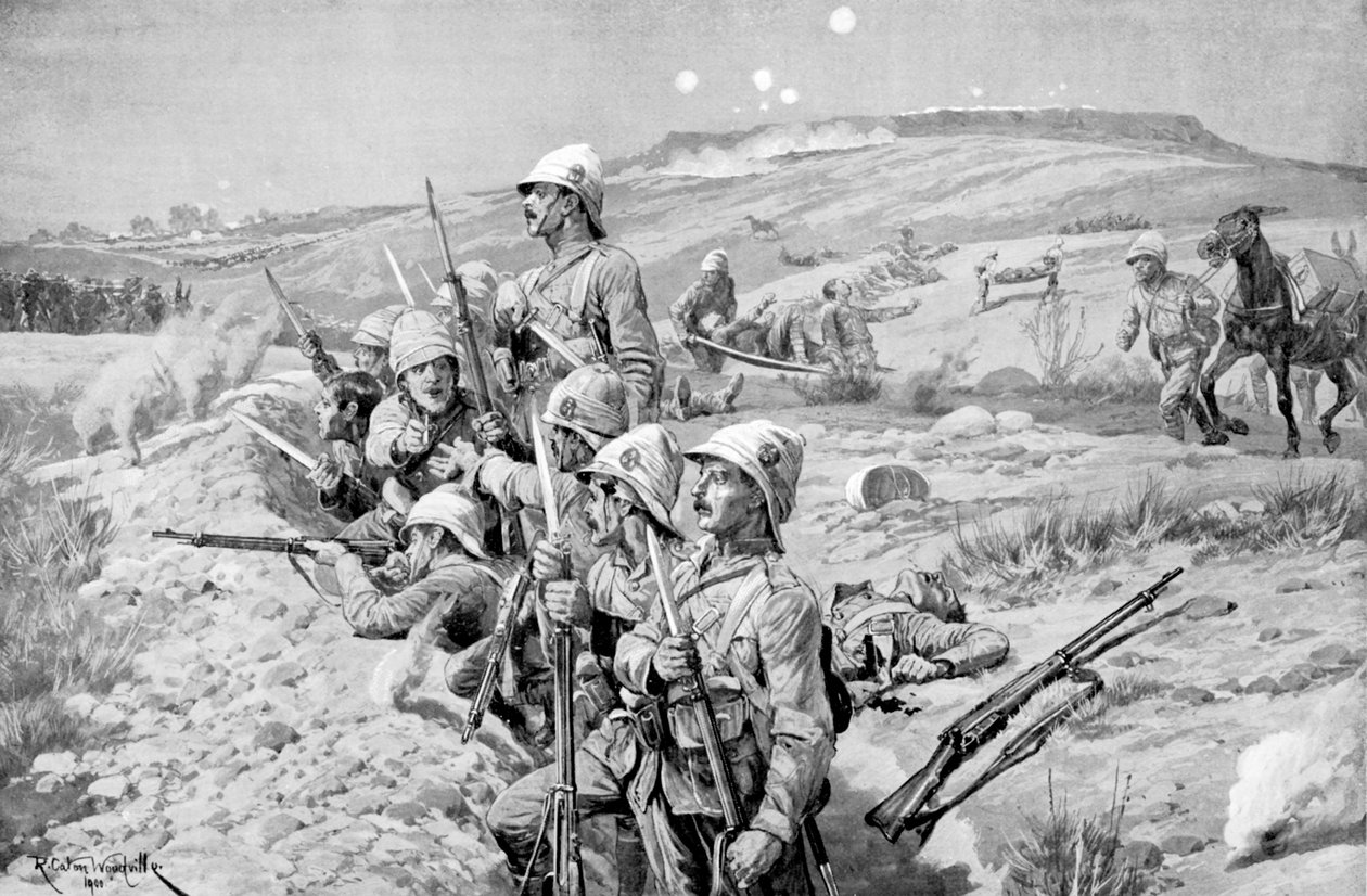 Oblężenie Ladysmith, RPA, wojna burska, 1899-1900 autorstwa Unbekannt