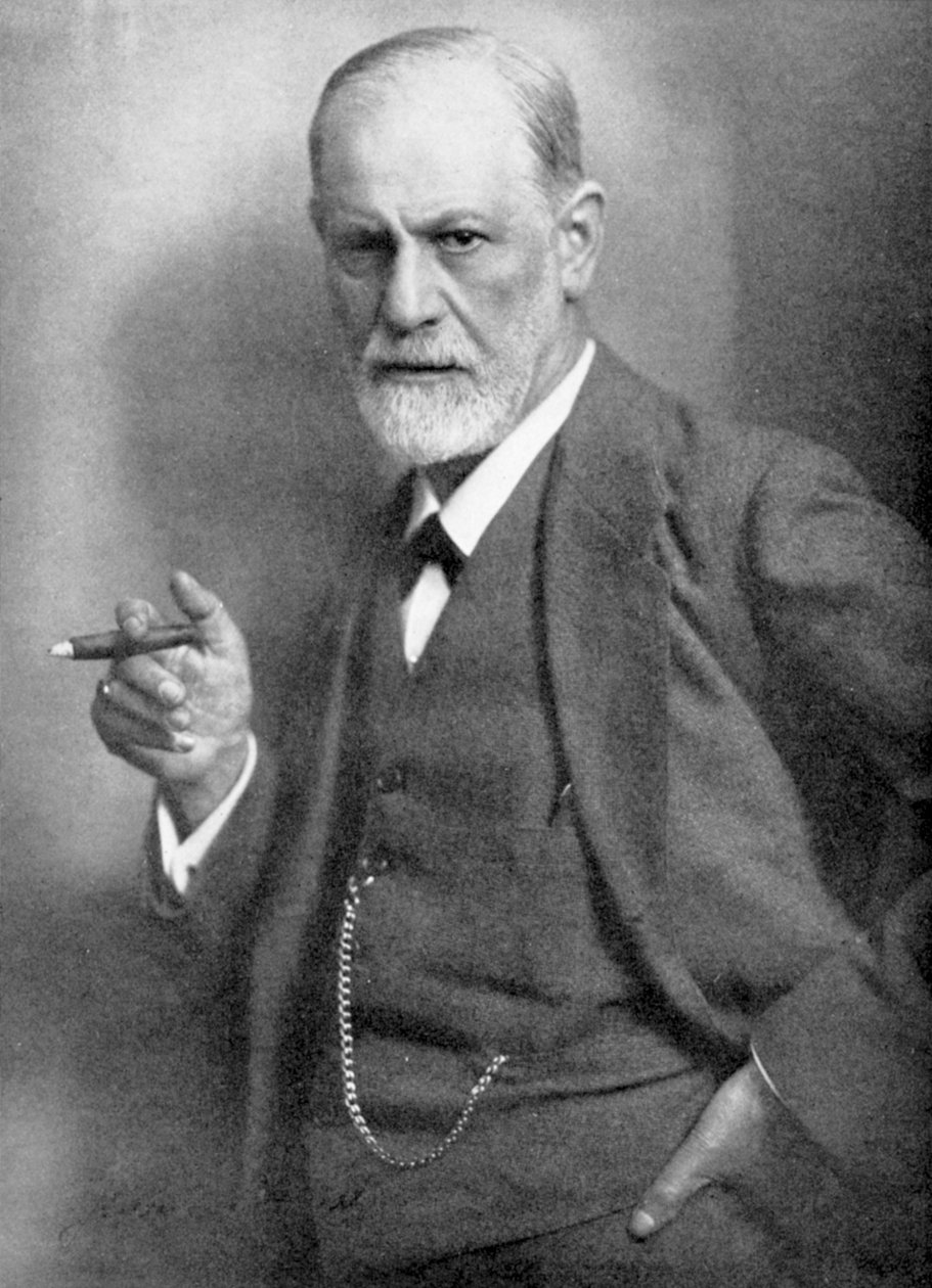 Zygmunt Freud 1856-1939, austriacki neurolog autorstwa Unbekannt