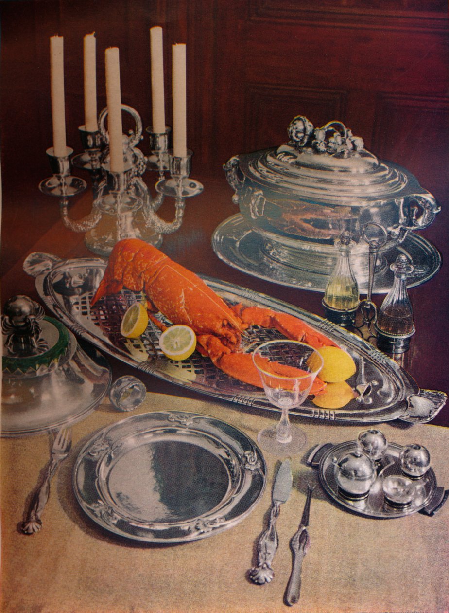 Srebrny Serwis Obiadowy, 1936. autorstwa Unbekannt