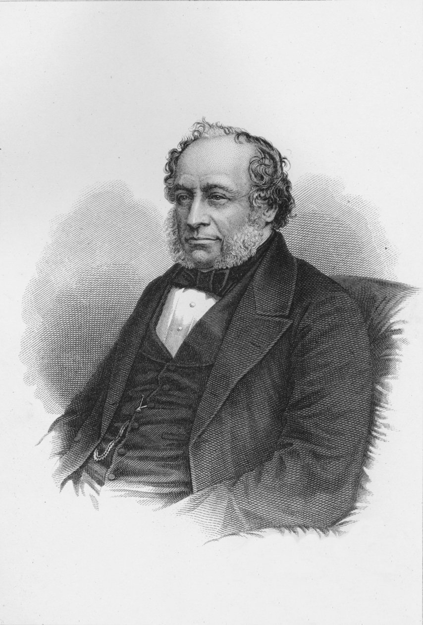 Sir Charles Barry, brytyjski architekt, ok. 1840 1878 r autorstwa Unbekannt