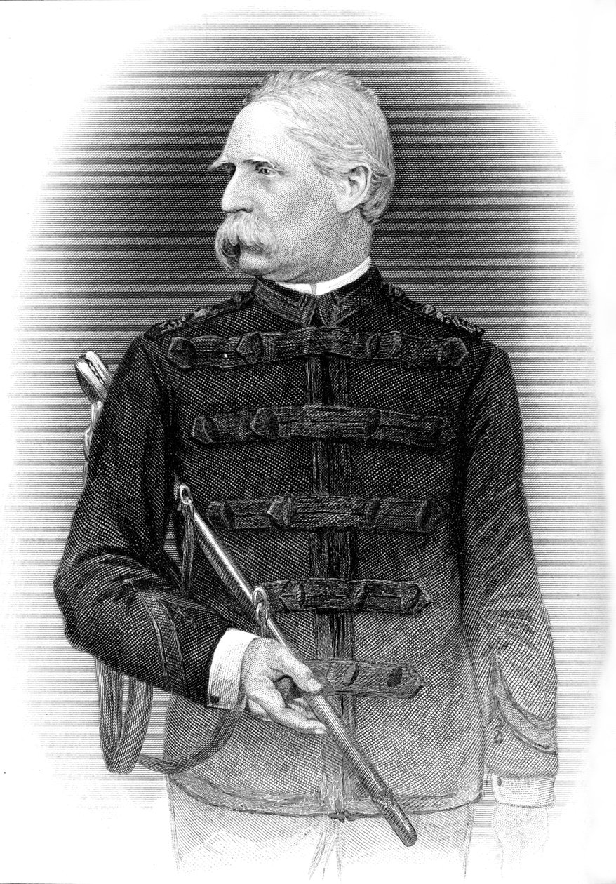 Sir Donald Stewart, ok. 1880 r. autorstwa Unbekannt