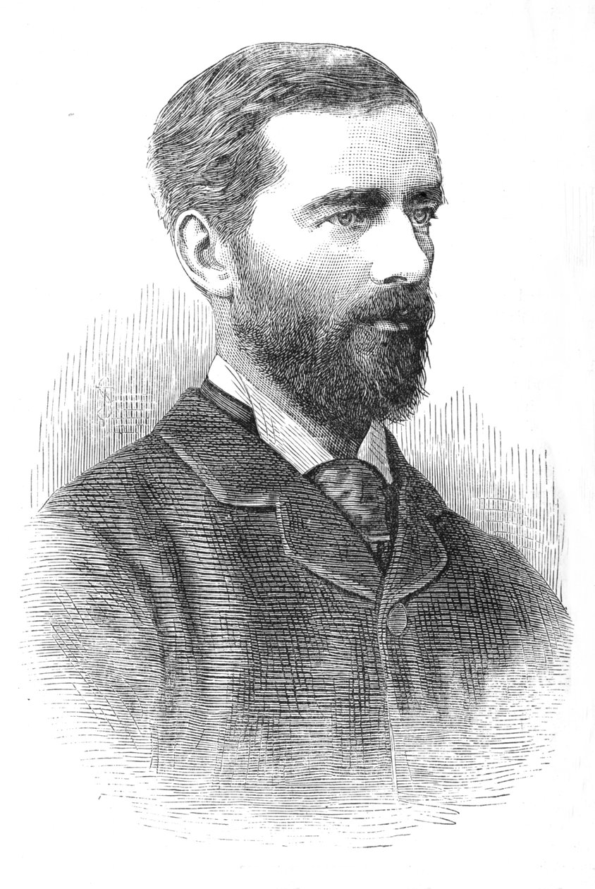 Sir E. B. Malet, c1882-85 autorstwa Unbekannt