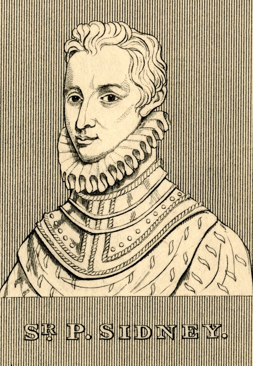 Sir P. Sidney, 1554-1586, 1830. autorstwa Unbekannt