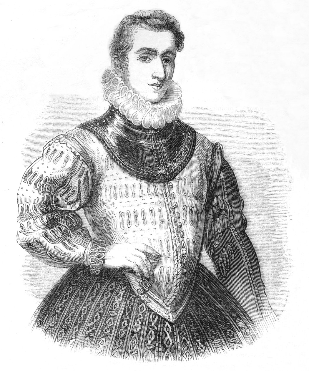 Sir Philip Sidney, 1845 autorstwa Unbekannt