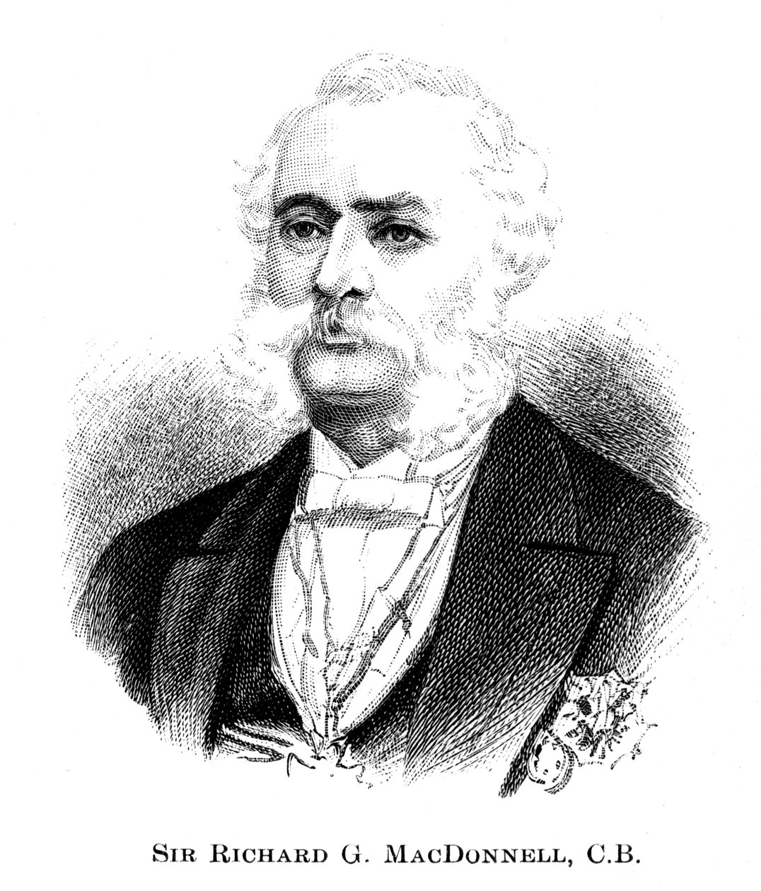 Sir Richard Graves MacDonnell, 1886 r. autorstwa Unbekannt