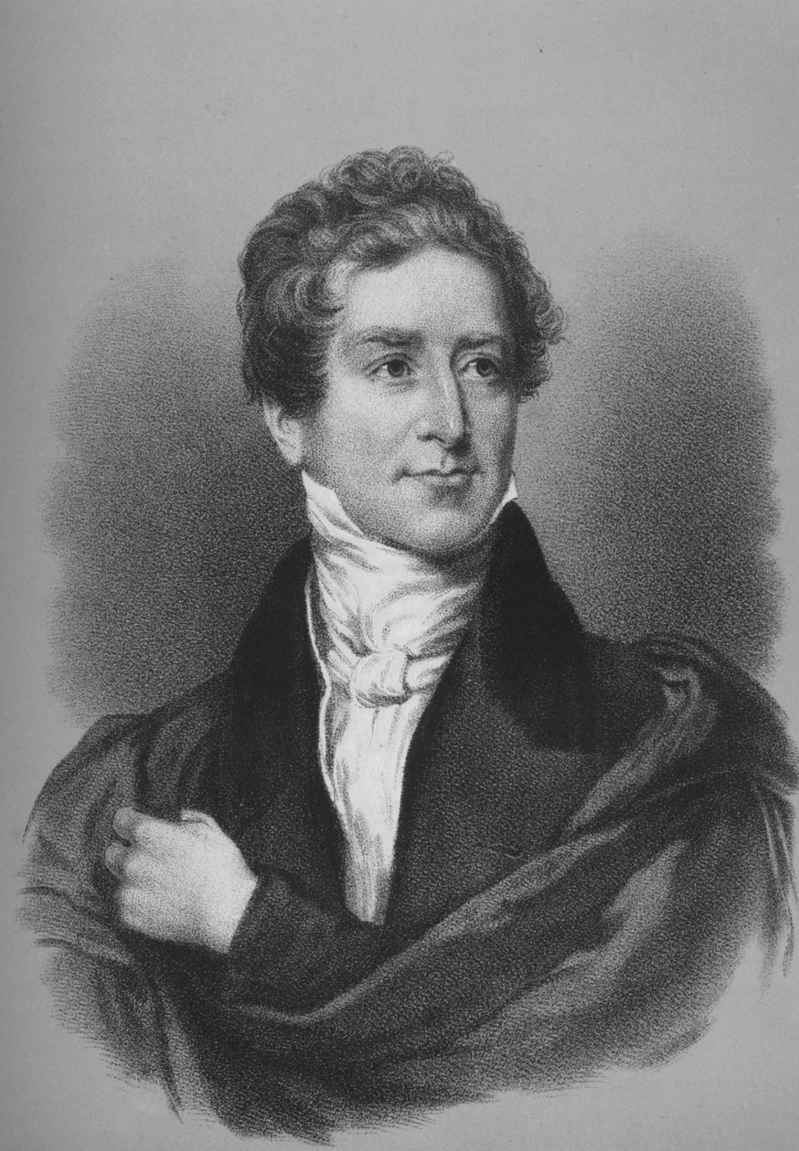 Sir Robert Peel, brytyjski mąż stanu, c1836 1936 autorstwa Unbekannt