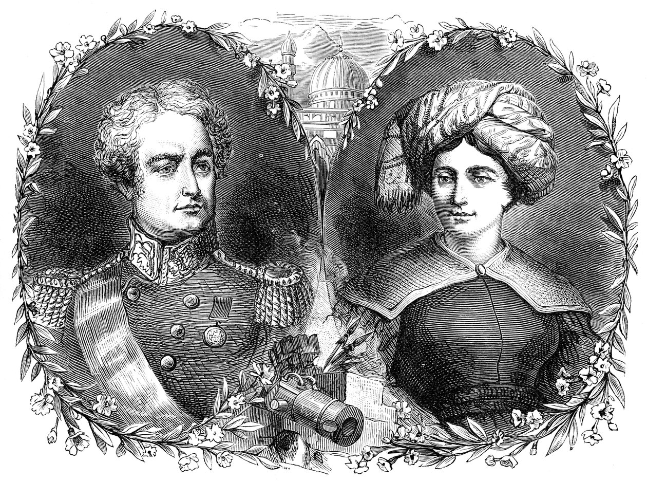 Sir Robert i Lady Sale, XIX wiek autorstwa Unbekannt