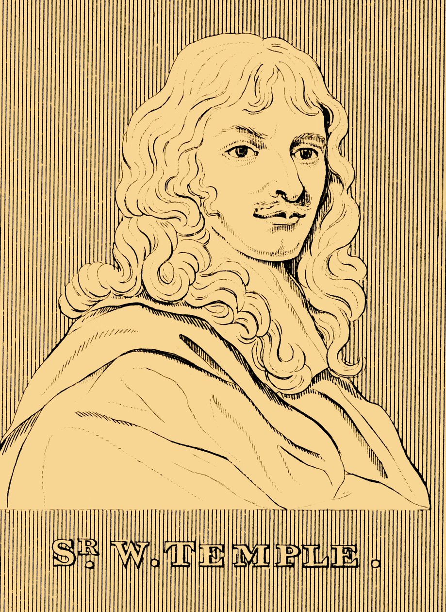 Sir W. Temple, 1628-1699, 1830. autorstwa Unbekannt