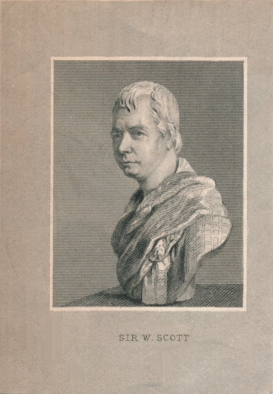 Sir Walter Scott, XIX wiek. autorstwa Unbekannt