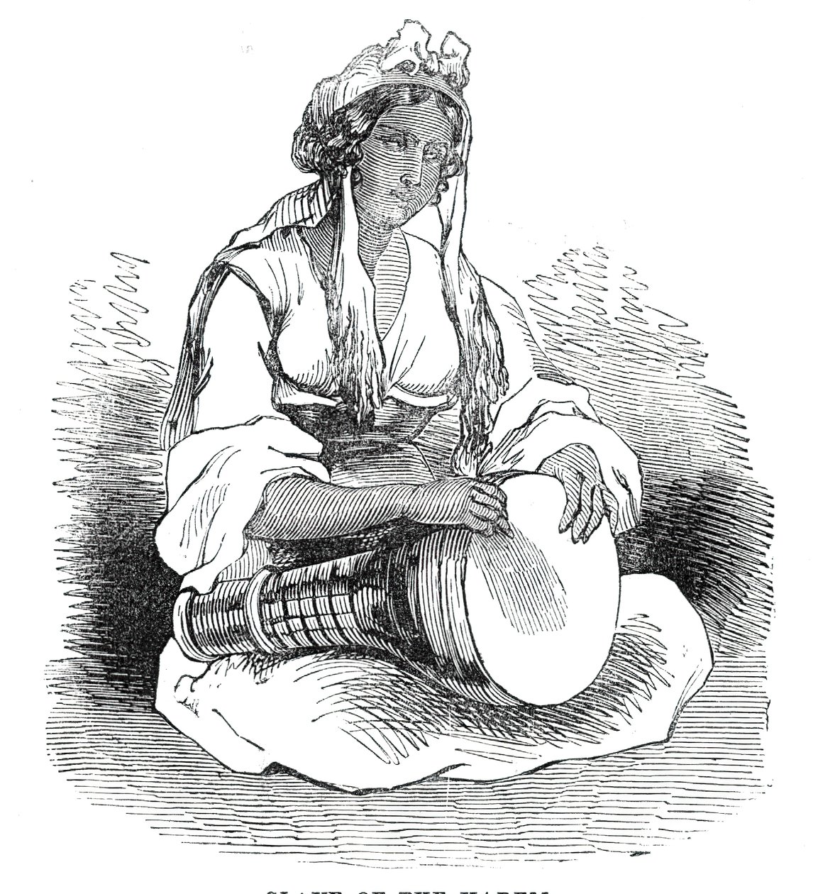 Niewolnik haremu, 1844. autorstwa Unbekannt