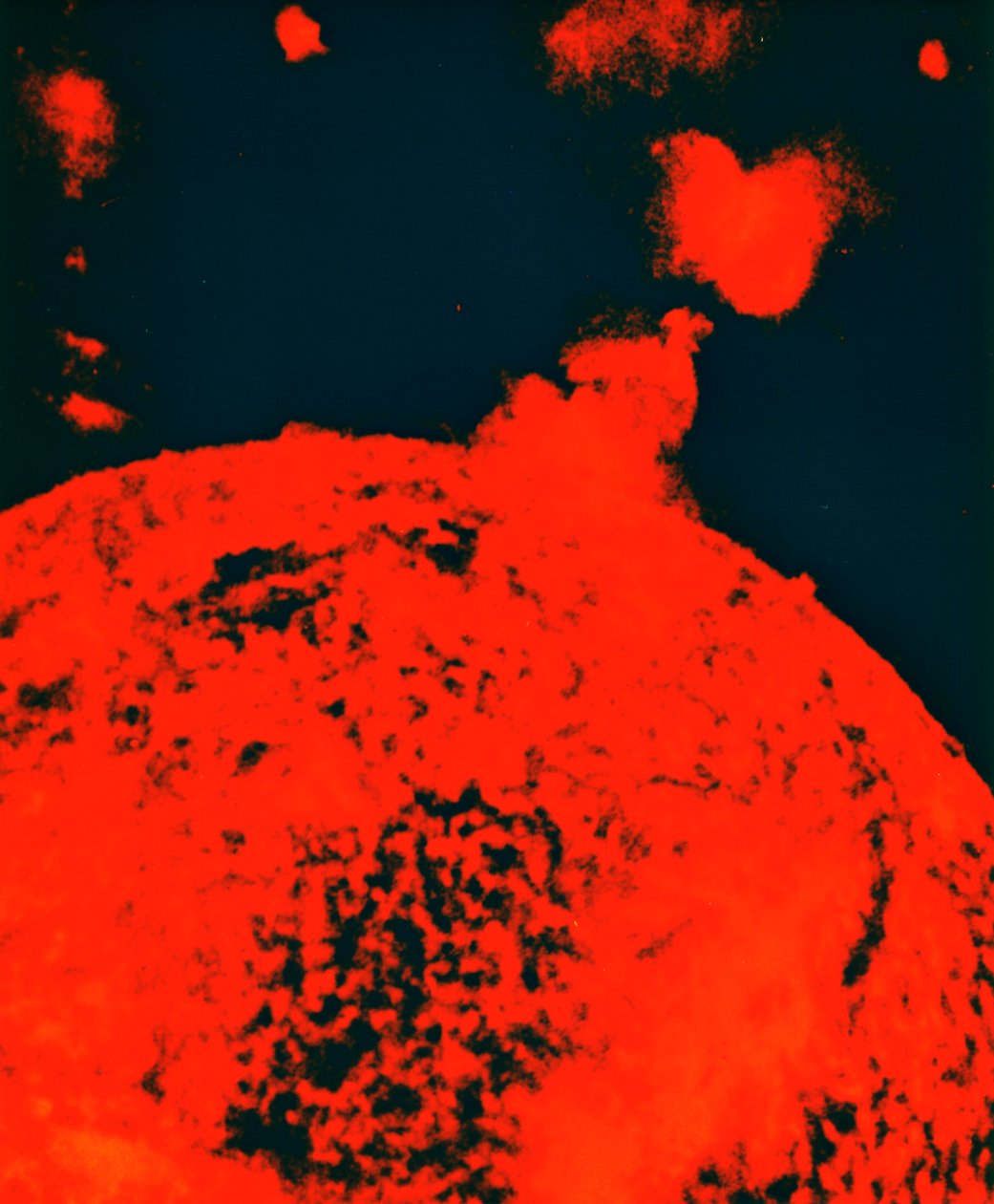 Erupcja słoneczna autorstwa Unbekannt