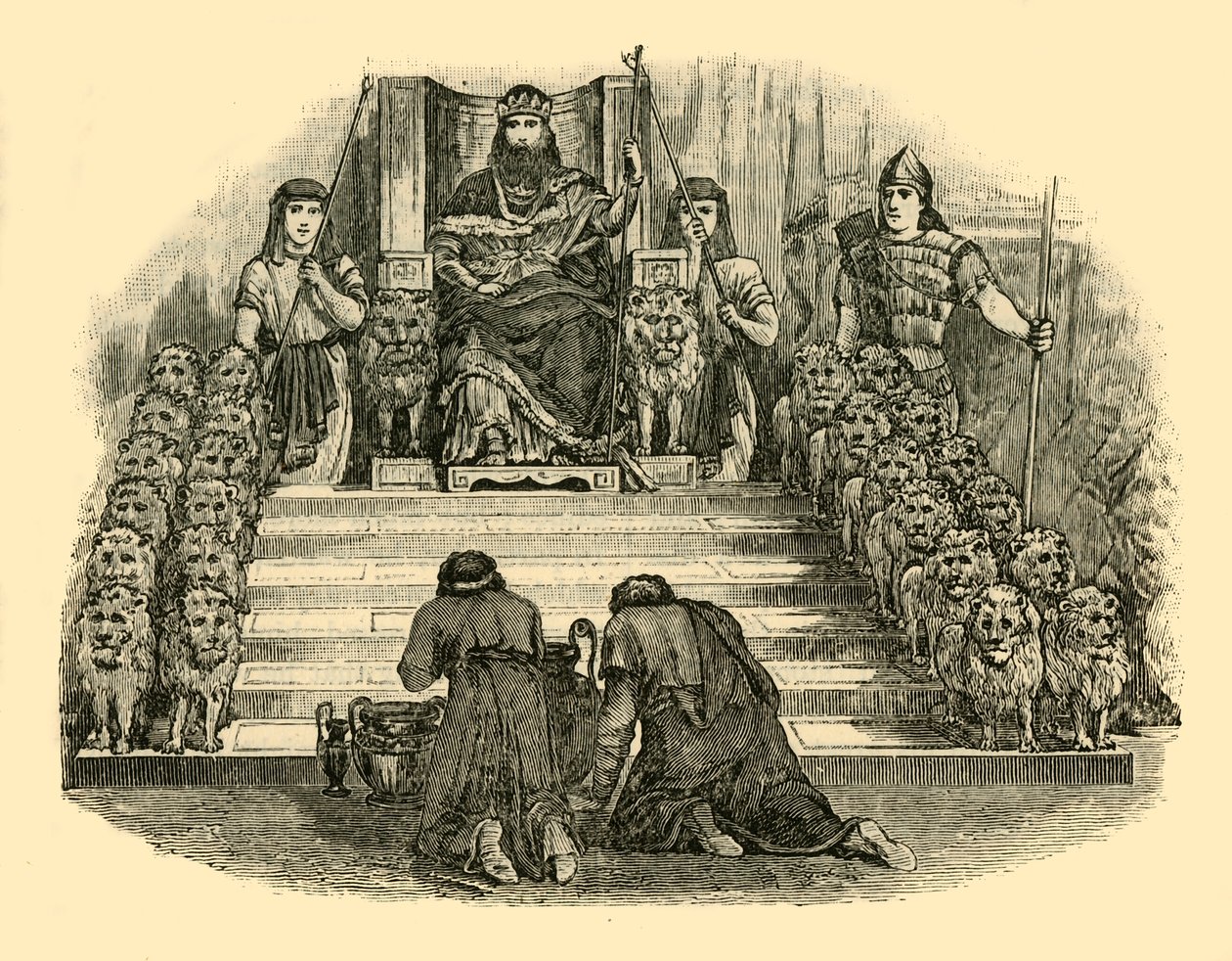 Tron Salomona, Odrestaurowany, 1890. autorstwa Unbekannt