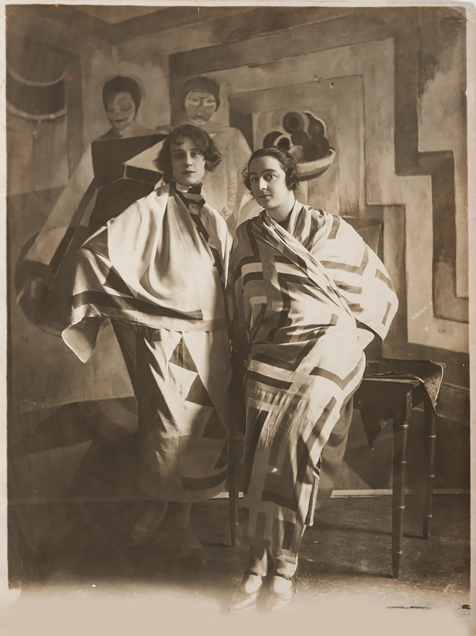 Sonia Delaunay w swojej pracowni , ok . 1924. autorstwa Unbekannt