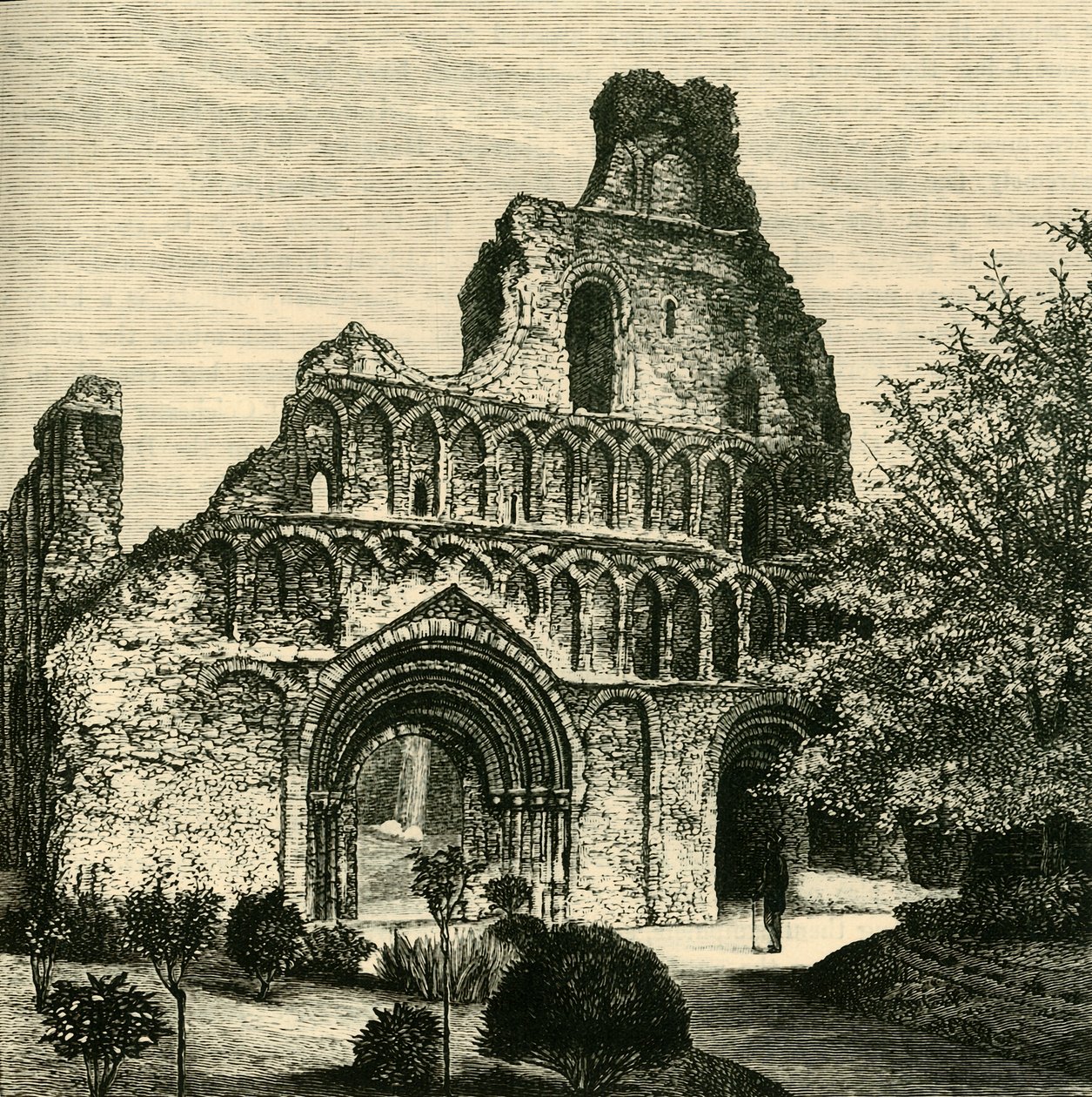 Klasztor St. Botolphs, 1898. autorstwa Unbekannt