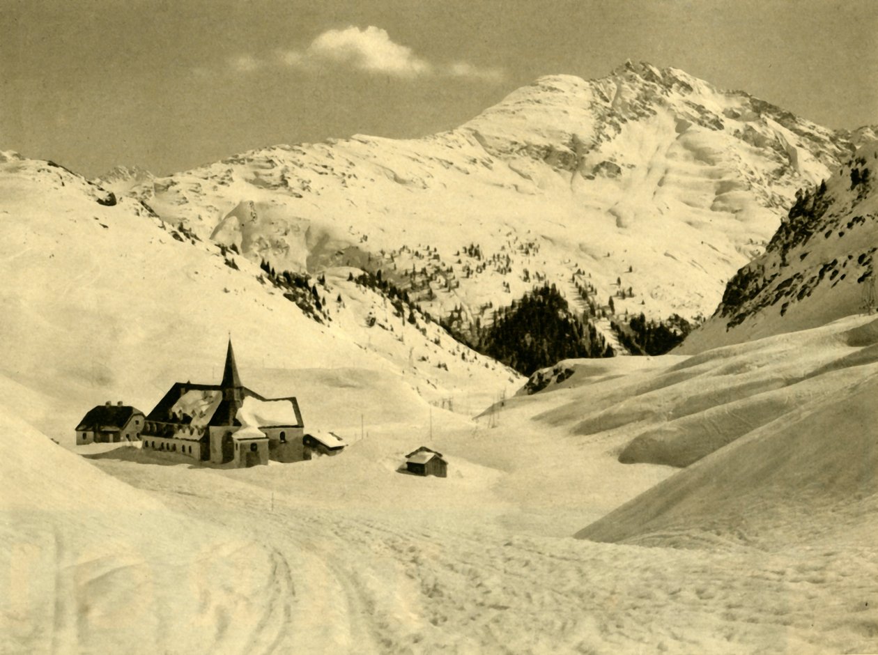 St Christoph am Arlberg, Austria, ok. 1935. autorstwa Unbekannt