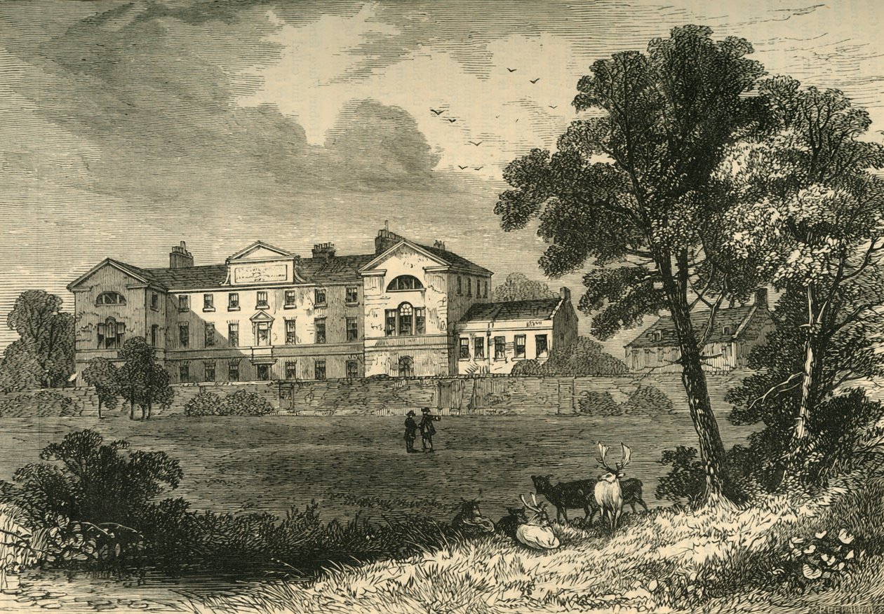 Szpital św. Jerzego, 1745, c1876. autorstwa Unbekannt