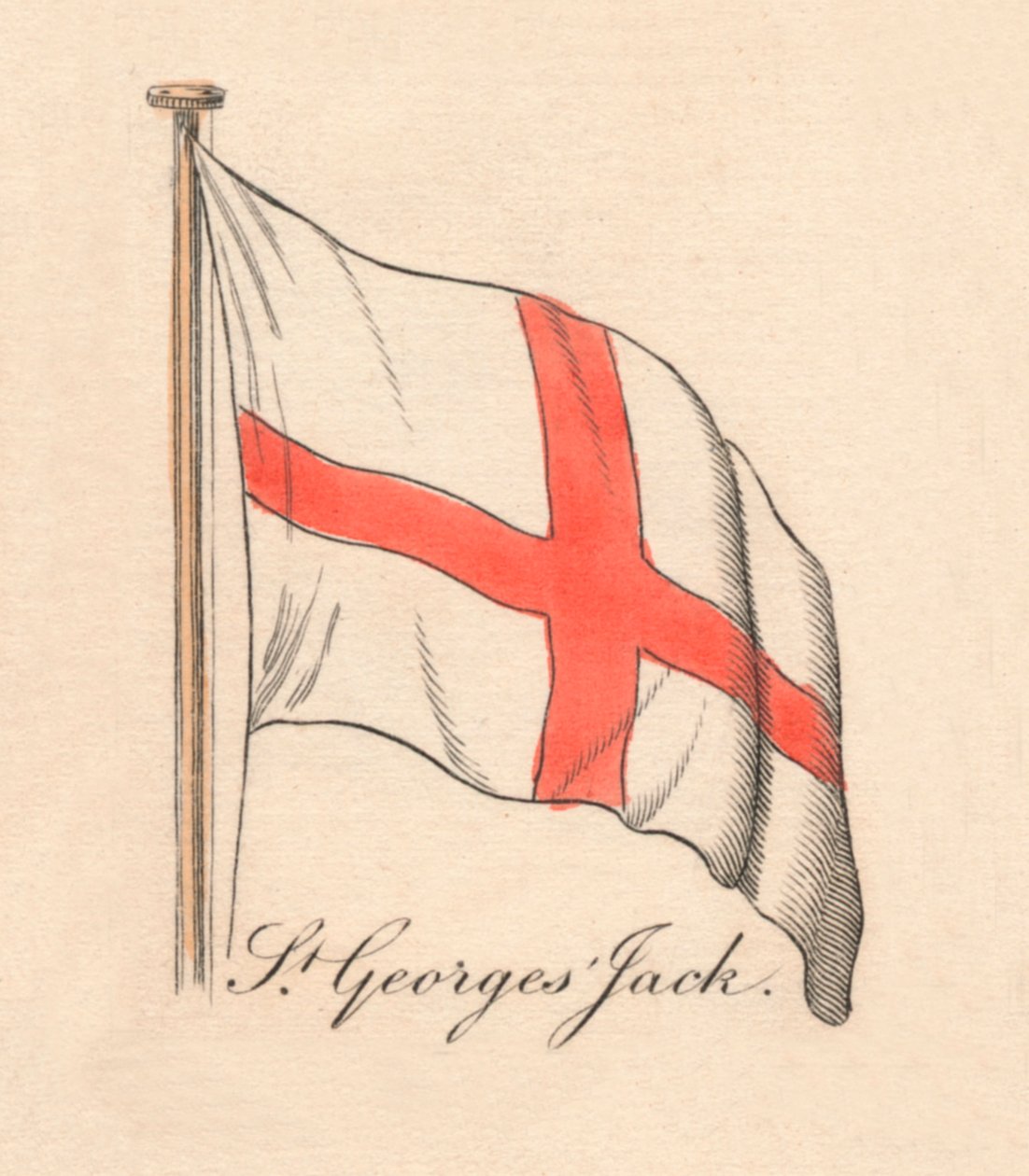 Św. Jerzy Jack, 1838 r. autorstwa Unbekannt