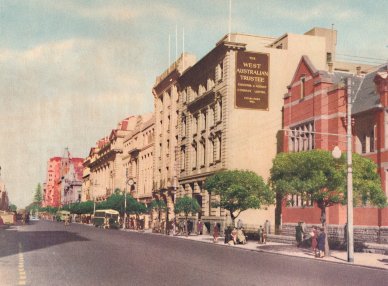 Taras św. Jerzego, ok. 1947. autorstwa Unbekannt