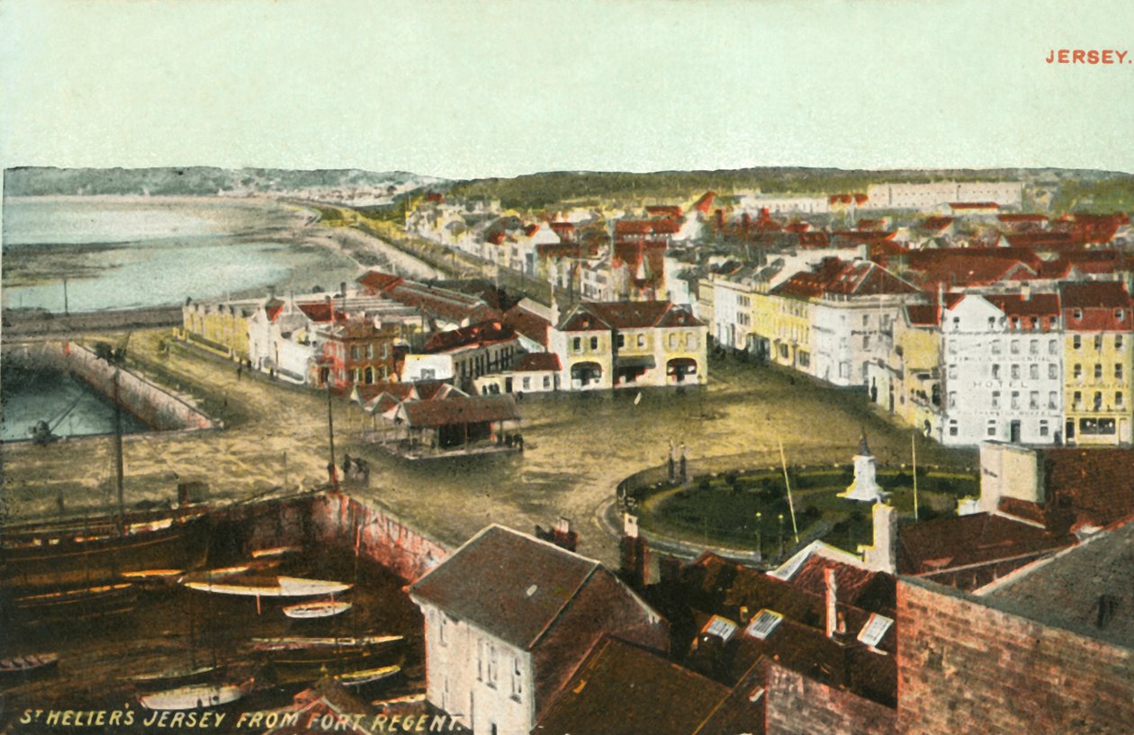 Koszulka St. Heliers z Fort Regent, 1906. autorstwa Unbekannt