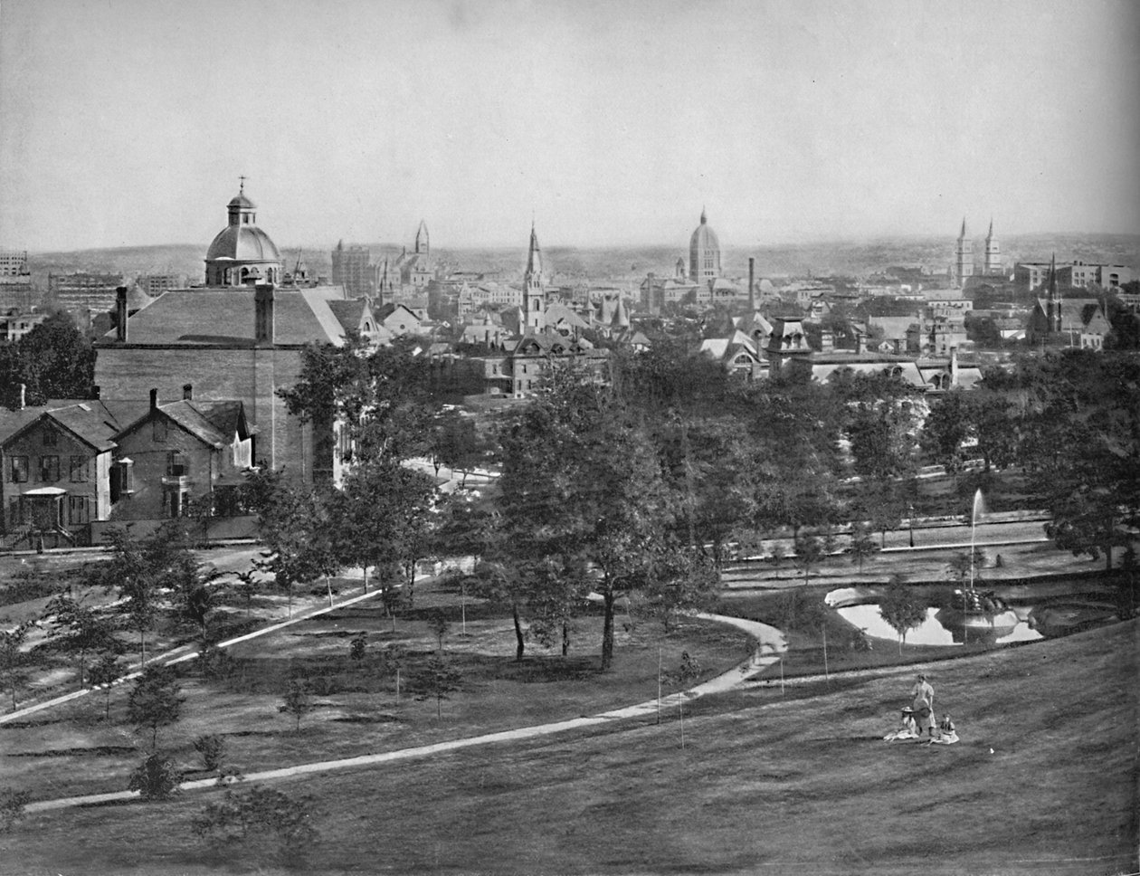 Św. Paweł z Merriams Hill, ok. 1897. autorstwa Unbekannt