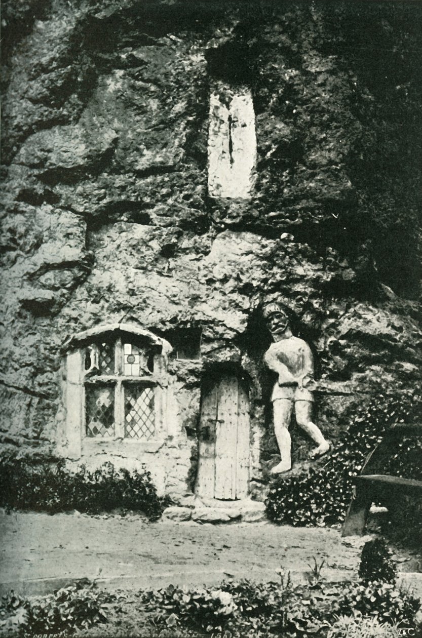 Kaplica św. Roberta, Knaresborough, 1902. autorstwa Unbekannt